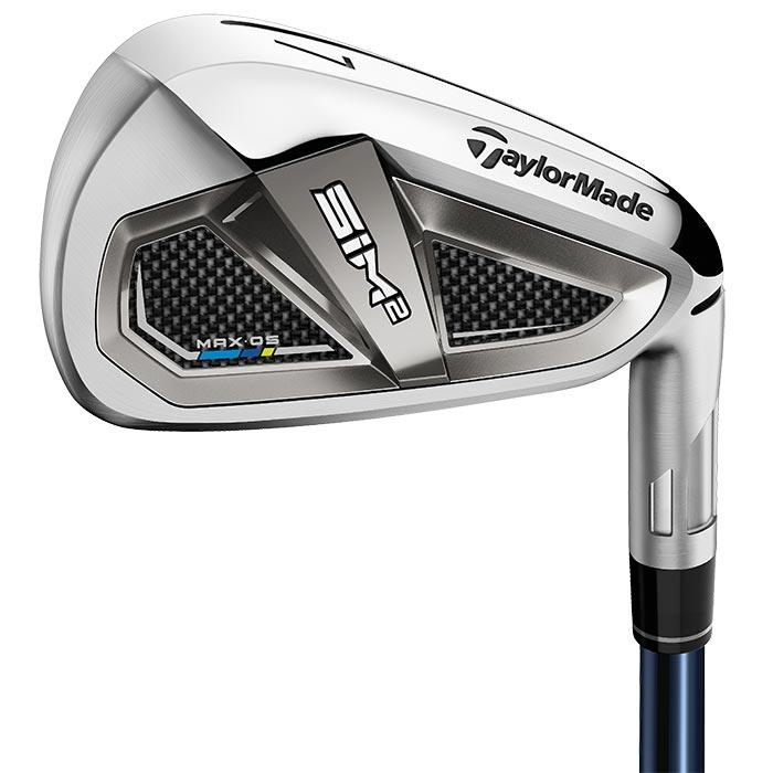 NEW TaylorMade SIM2 MAX OS #4 Iron, Steel Project X LZ 125g Extra Stiff Flex